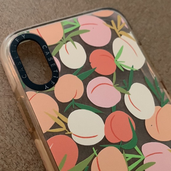 Casetify PEACHES BY BODIL JANE iPhone XS Max phone case - Picture 3 of 6